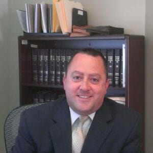 criminal defense attorney jeff gedbaw image in office